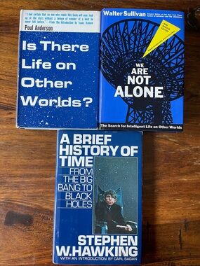 3 Mixed Bundle Vintage Aliens Extra-Terrestrial Science Physics We Are Not Alone